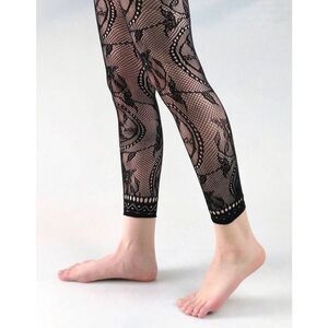 Footless Patterned Tights